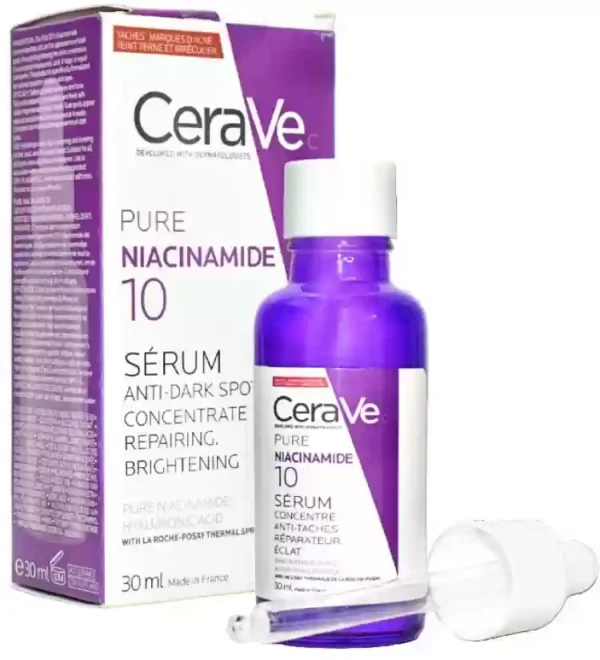 ⁦CeraVe Pure Niacinamide 10 Serum 30ml⁩ - الصورة ⁦3⁩