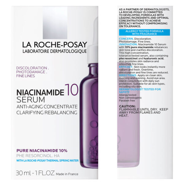 ⁦سيروم LA ROCHE-POSAY PURE NIACINAMIDE 10⁩ - الصورة ⁦2⁩