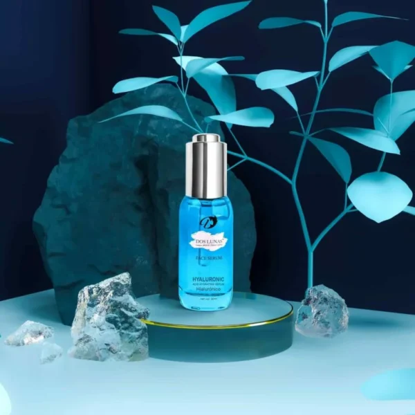 ⁦Dos Lunas Hyaluronic Acid Hydrating Face Serum 30 mL⁩ - الصورة ⁦2⁩