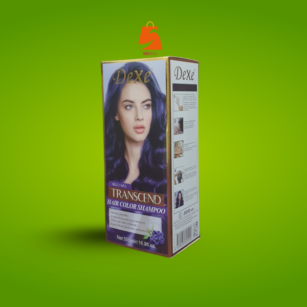 ⁦شامبو صبغة الشعر Dexe Transcend – اللون البنفسجي | 500 مل⁩ - الصورة ⁦2⁩