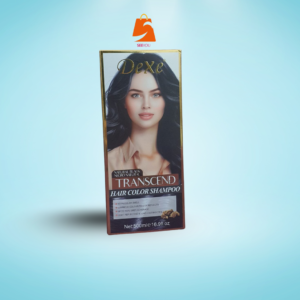 شامبو صبغة الشعر Dexe Transcend – أسود طبيعي | 500 مل